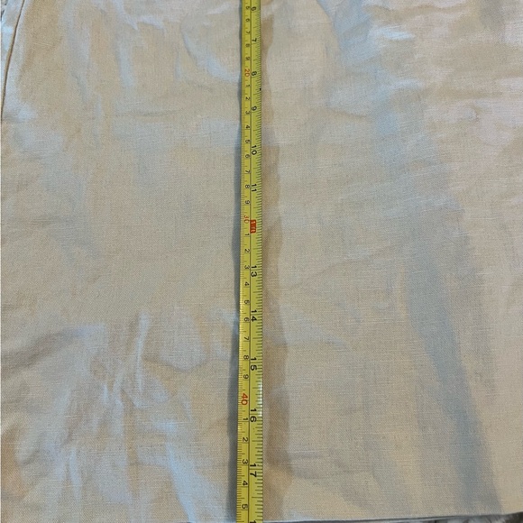 Loft Skirt Beige Tan Button Front Linen Viscose Women's Size 10 Medium Large
Bbc - Picture 2 of 8